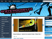 Tablet Screenshot of grays-hockey.cz